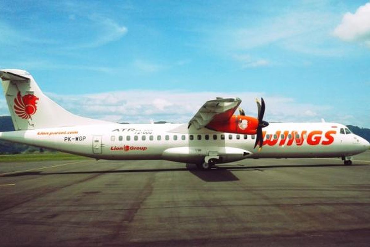 Pesawat Wings Air jenis ATR 72