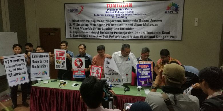 Pekerja Pt Smelting Gresik Mogok Konsentrat Freeport Tak Terserap