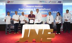 Gandeng JNE, PGN Implementasikan Konversi BBG untuk Efisiensi Kendaraan Logistik