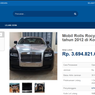 Pemerintah Lelang Mobil Mewah Seharga Rp 3,69 Miliar, Minat? 