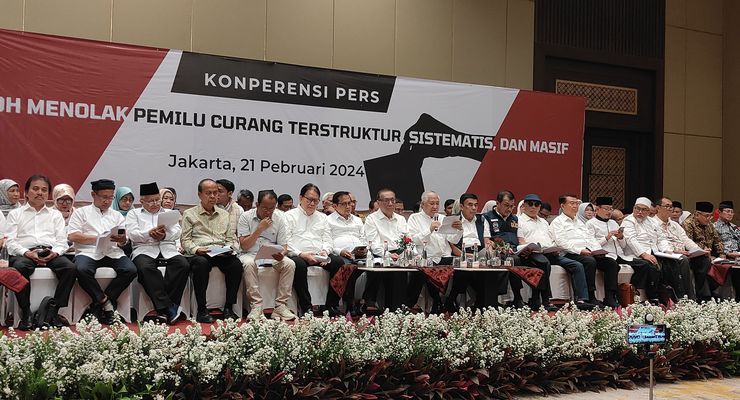 Din Syamsuddin Pimpin Pernyataan 100 Tokoh Tolak Hasil Pilpres 2024, Roy Suryo hingga Fachrur Razi Hadir