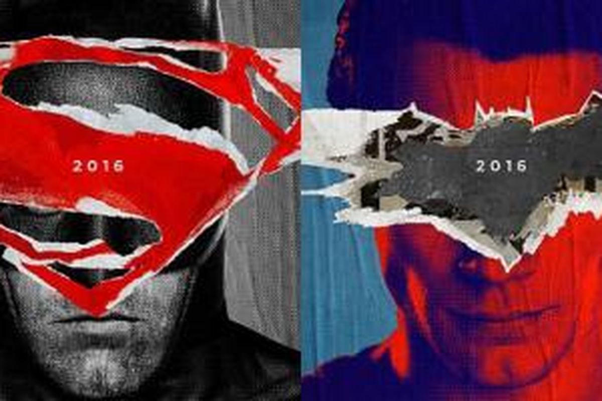 Poster Batman v Superman: Dawn of Justice (2016) resmi dirilis Warner Bros. Pictures
