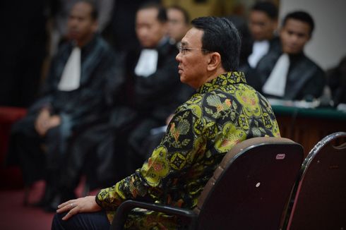 Dituntut 1 Tahun Penjara dengan Masa Percobaan, Ahok Tak Perlu Ditahan