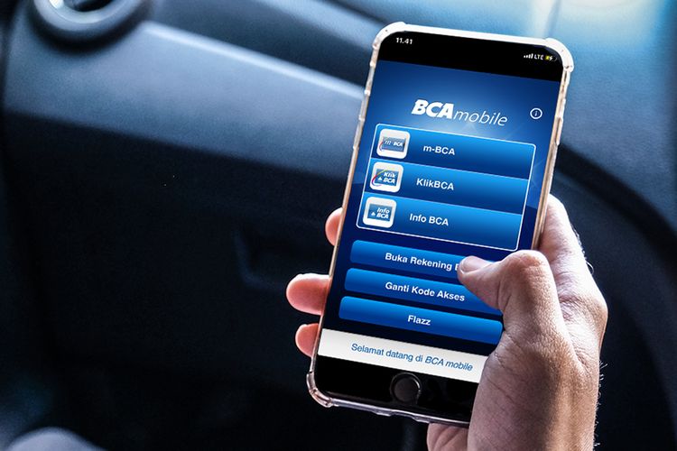 Cara tarik tunai tanpa kartu di ATM BCA melalui BCA Mobile.