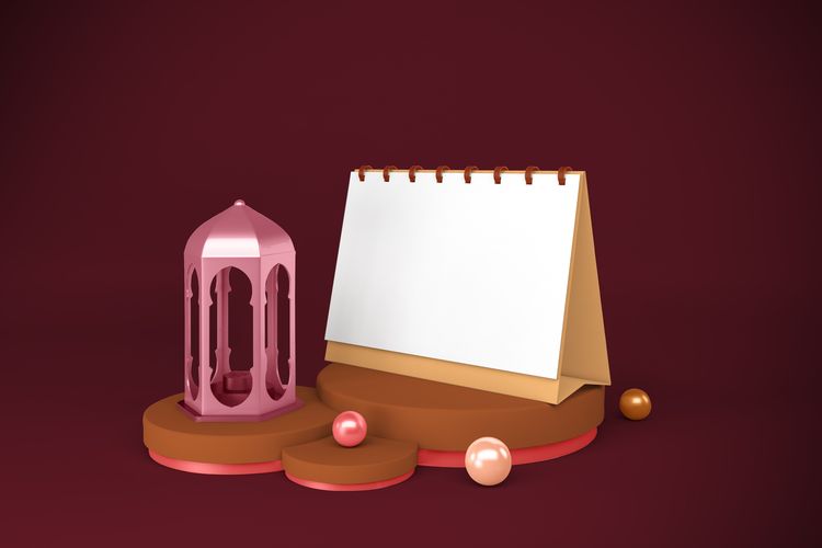 Ilustrasi kalender hijriyah