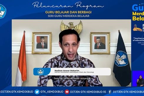 Nadiem: Peran Guru Sangat Besar Sukseskan PTM Terbatas