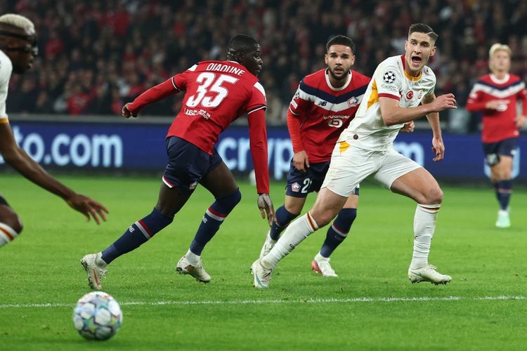 Rating Calvin Verdonk pada Hasil Lille Vs Galatasaray 2-4