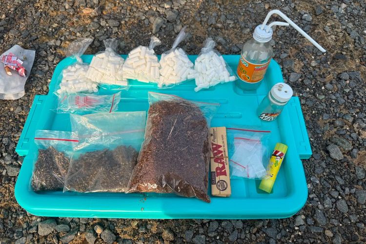 Satgas Pamtas Tangkap Pria di Nunukan, Temukan Ganja dan 15 Linting Rokok Ganja