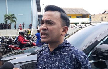 Ruben Onsu saat dijumpai di kawasan Tendean, Jakarta Selatan, Jumat (13/3/2020). 