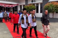 Saat Paslon yang Diusung PDI-P Daftar Pilkada Madiun Berpakaian ala Prabowo-Gibran...