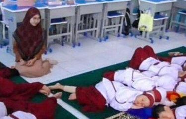 Cerita Siswa SD di Sidoarjo Tidur Siang di Sekolah: Semangat ...