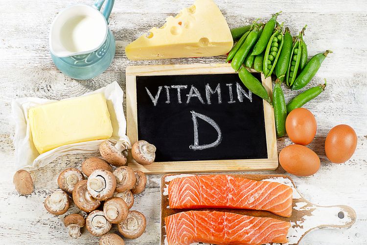 Makanan mengandung vitamin D, Ilustrasi vitamin D