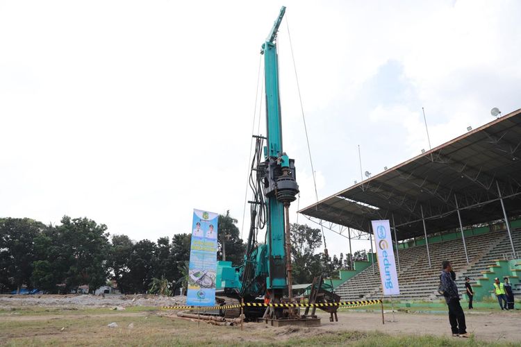 Pembangunan Stadion Teladan Kota Medan, Provinsi Sumatera Utara (Sumut).