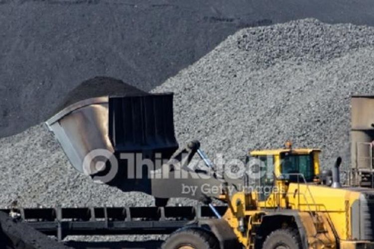 Ilustrasi tambang batu bara