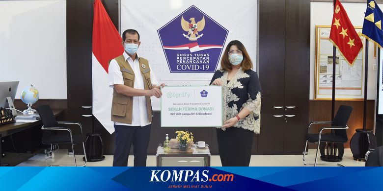 Signify Donasi 200 Troli Disinfeksi UV-C