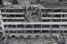 250 Drone dan 14 Rudal Rusia Gempur Ibu Kota Ukraina
