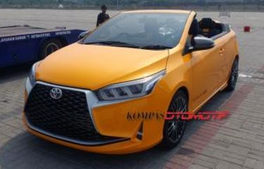 Model Misterius Toyota Tanpa Atap Itu Ternyata Yaris