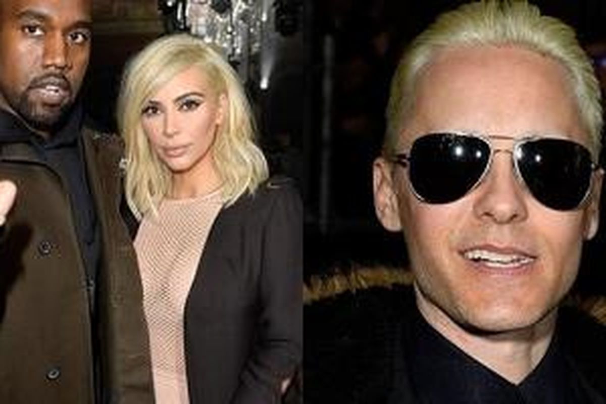 Kim Kardashian dan Jared Leto keduanya dipuji oleh banyak orang, karena berani mengambil tindakan mengubah tampilan rambutnya dengan drastis. 