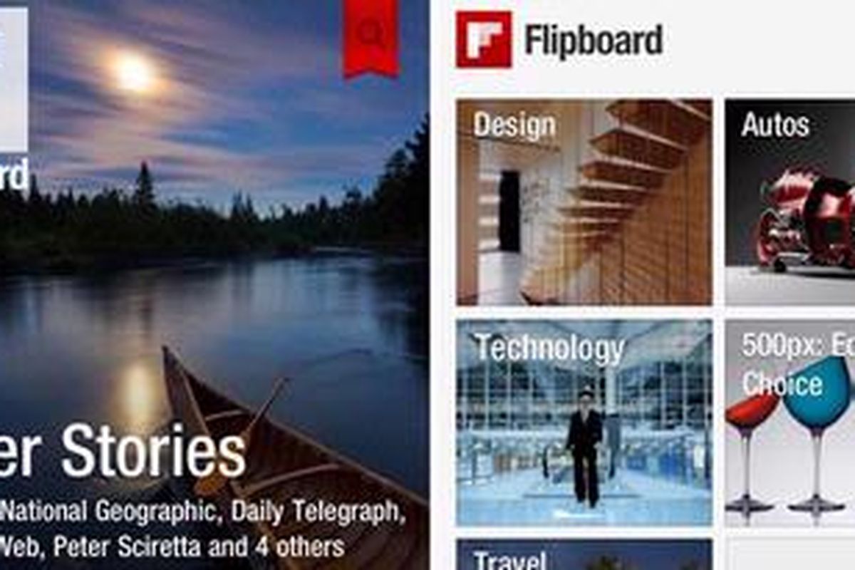 Flipboard di iPhone