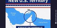 Trump Unggah Foto Selat Hormuz Bertuliskan 