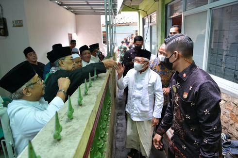 Ketua MUI DKI Jakarta Wafat, Wapres Ma'ruf Amin Datang Melayat