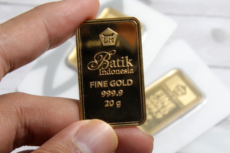 Ilustrasi emas Antam.  Harga emas hari ini, Selasa (10/6/2025)