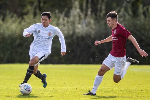 Hasil Sementara Garuda Select Vs Bournemouth U18, Brylian Aldama dkk Unggul