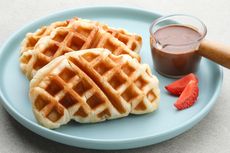 Resep Croffle alias Croissant Waffle