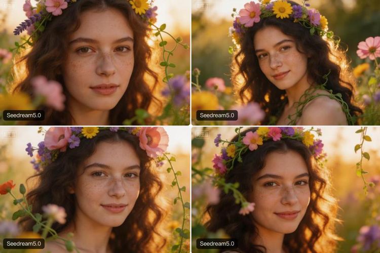 Gambar yang dihasilkan Seedream 5.0.