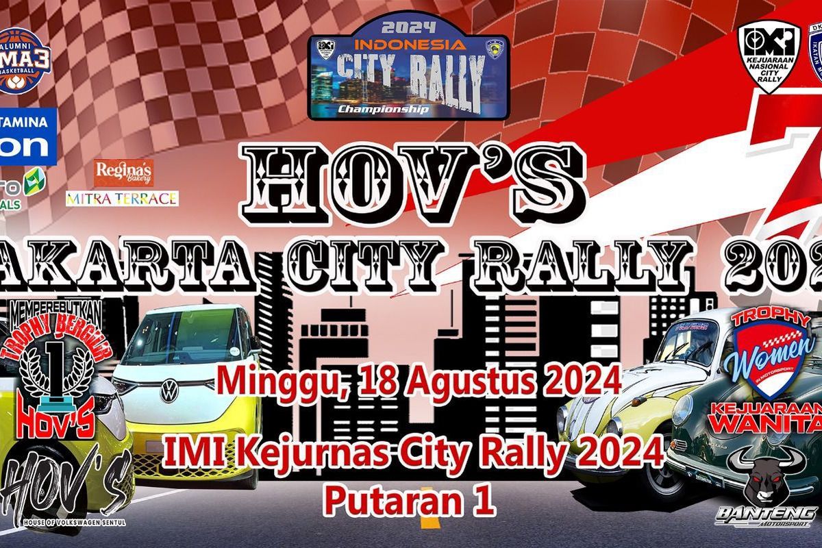 HOV'S Jakarta City Rally 2024.