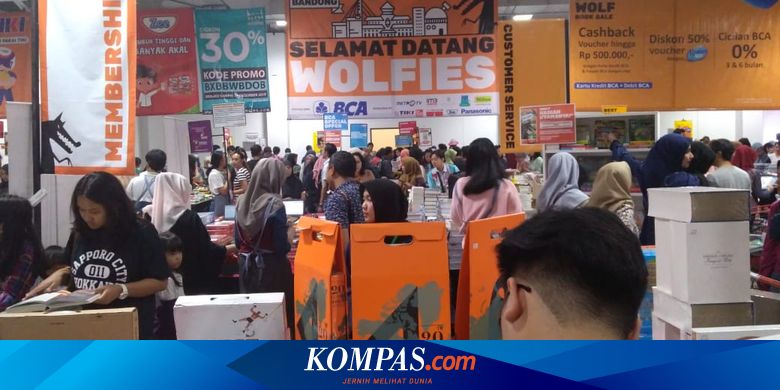 Big Bad Wolf Bandung Pamerkan 2 Juta Buku Lebih
