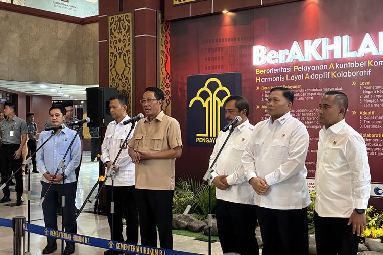 Rapat Menteri, Menkum Bahas Penanganan Lapas Overcapacity dan Pusat Rehabilitasi 