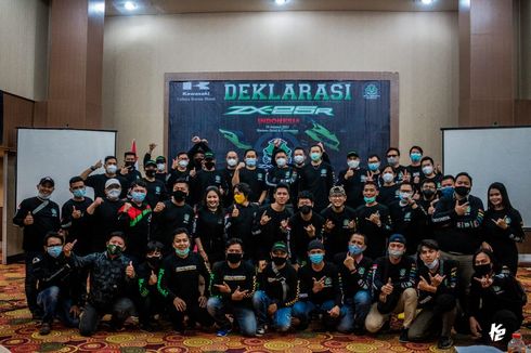 Komunitas Pencinta Kawasaki Ninja ZX-25R Tunjukkan Eksistensi