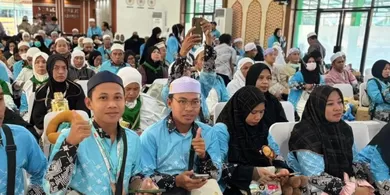 359 Jamaah Haji Kloter 16 Debarkasi Banjarmasin Tiba di Tanah Air