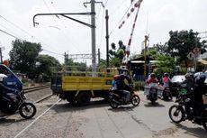 Penutupan Perlintasan Sebidang di Pejompongan Diuji Coba Mulai 7 April