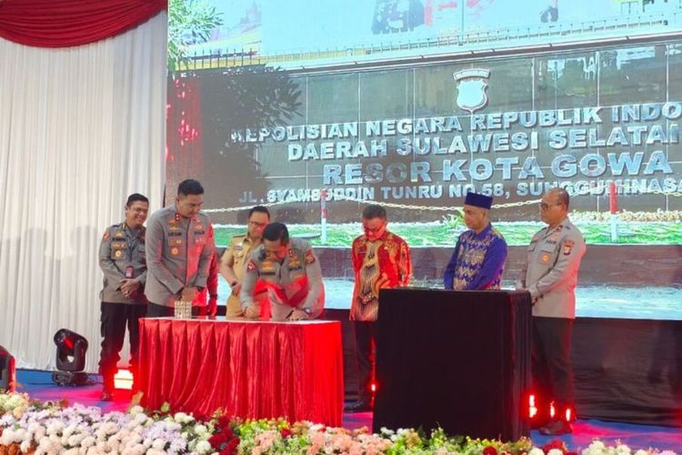 Polres Gowa Resmi Naik Kelas Jadi Polresta, Siapa Kapolresta Pertamanya?