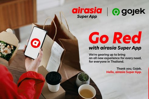 Demi SuperApp, AirAsia Caplok Bisnis Gojek di Thailand