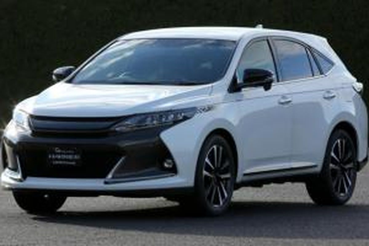 Toyota Harrier G Sport Concept, lebih agresif sekaligus elegan.