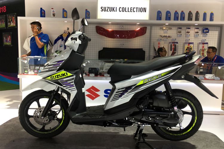 Suzuki Nex II varian Sporty Runer di IIMS 2018.