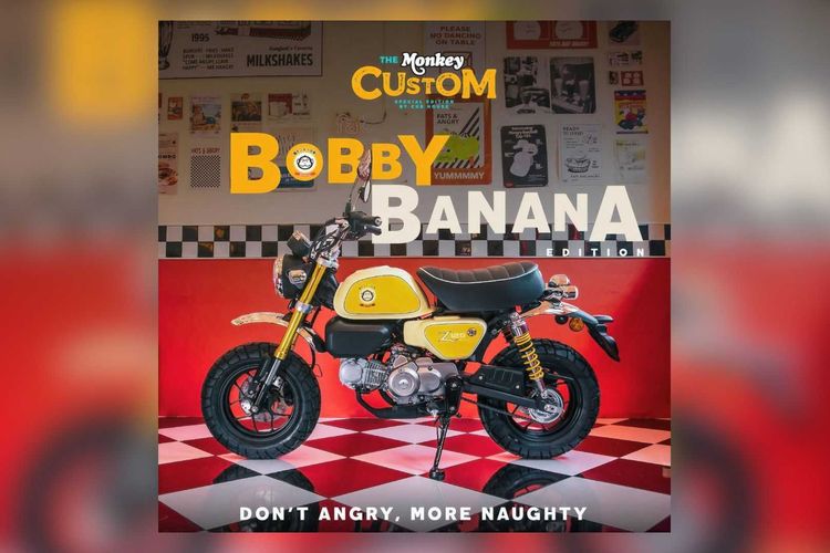 Honda Monkey Bobby Banana Edition