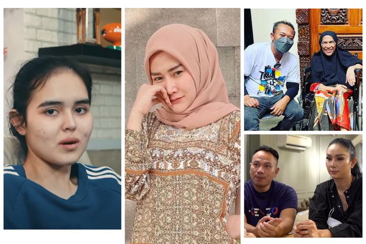 Kolase Laura Anna, Marissya Icha, Dorce Gamalama dan Sule, serta Vicky Prasetyo dan Kalina Ocktaranny