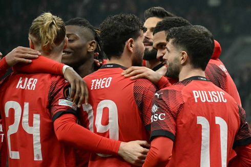 Hasil Play-off Fase Gugur Liga Europa, Beda Nasib Roma dan Milan