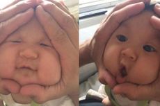 Tren Foto Wajah Bayi bak Nasi Kepal Jepang di Media Sosial