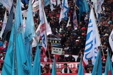 Awas Macet! 20 Ribu Buruh akan Demo di Depan Gedung DPR