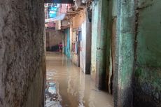 Katulampa Siaga III Semalam, Warga Jalan Kebon Pala Jaktim Kebanjiran Hari Ini