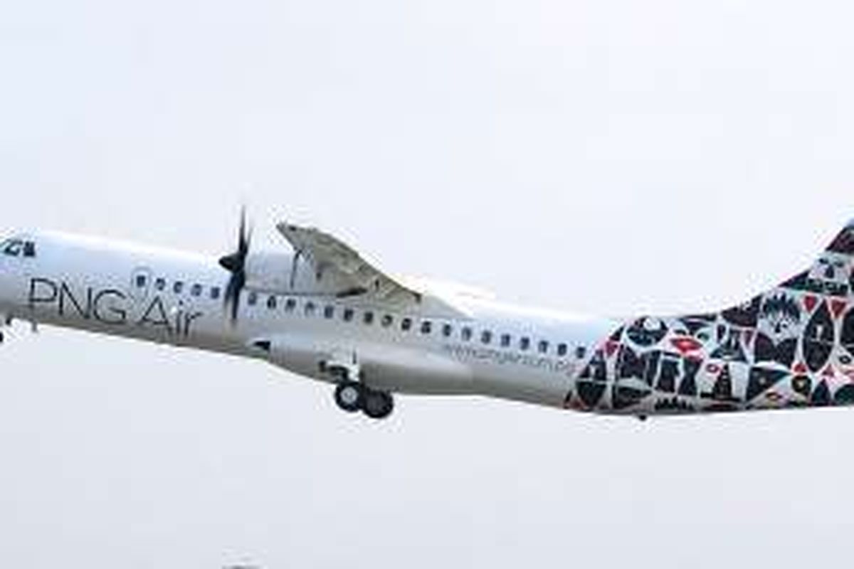 ATR72-600 Combi yang dioperasikan oleh PNG Air.