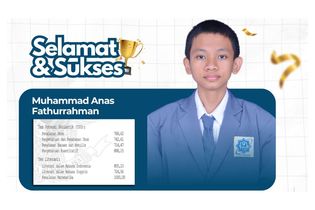Kisah Anas, Raih Skor Penalaran Matematika Sempurna di UTBK 2025