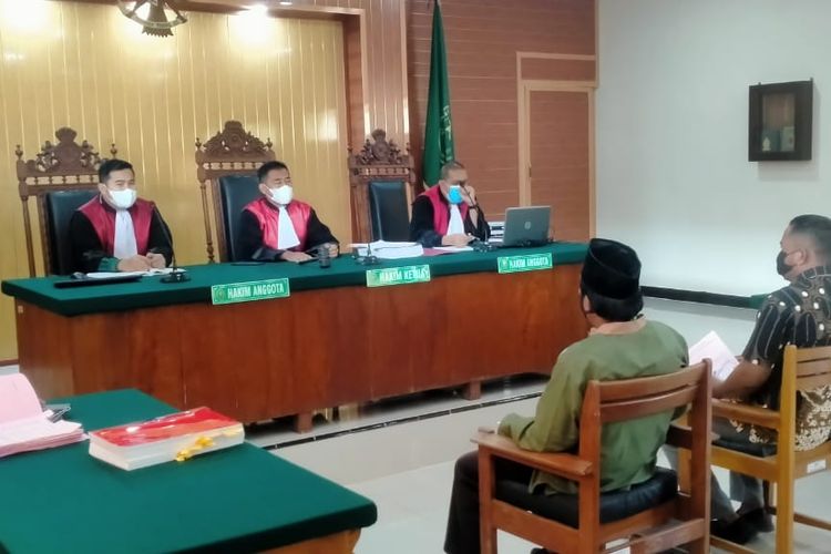 Pengadilan Negeri Blora menyidangkan perkara pemalsuan surat dengan terdakwa oknum kades pada Kamis (7/7/2022) lalu