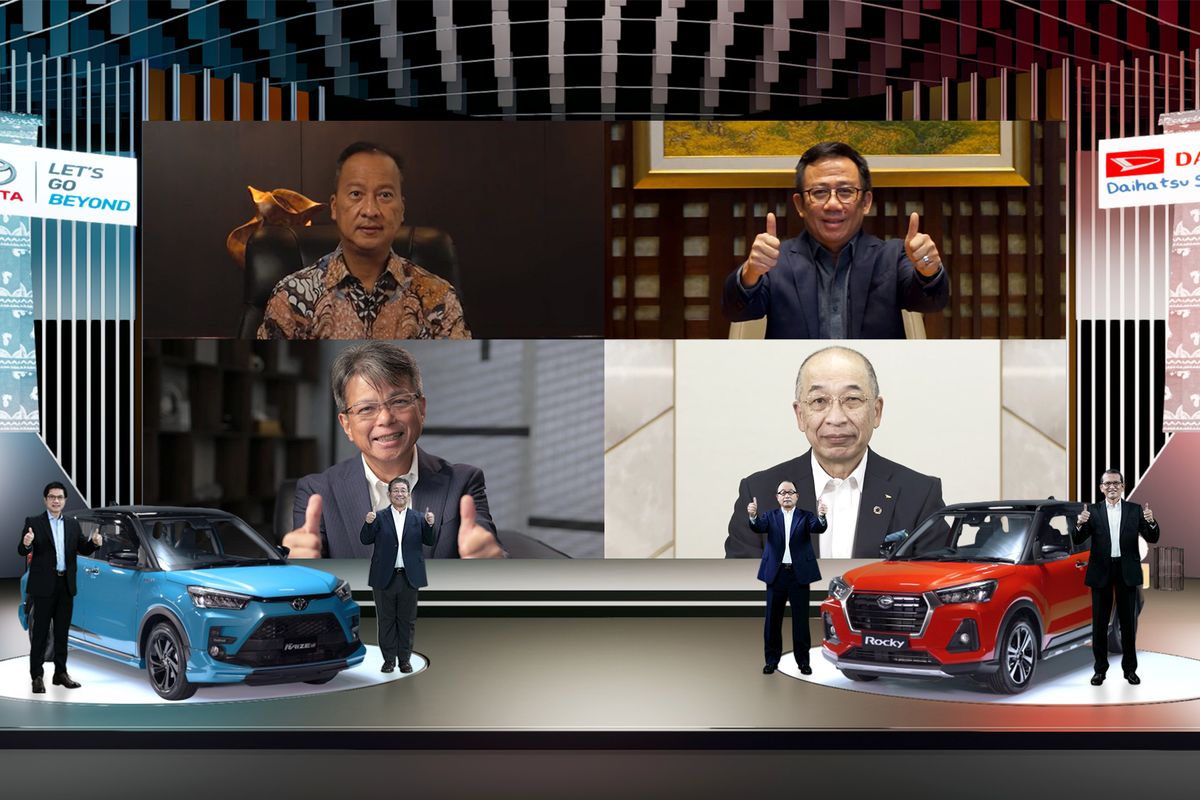 Kolaborasi Toyota Raize-Daihatsu Rocky