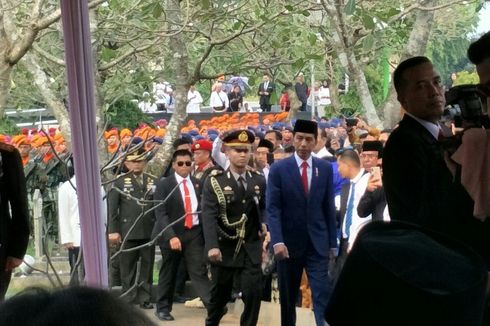 Presiden Jokowi Jadi Inspektur Upacara Pemakaman Ani Yudhoyono